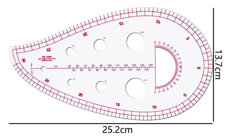 4pcs Set Tailor Measuring Ruler Kit DIY Tailor Patterns Sewing Drawing Quilting Tools Clothing Patchwork Cutting Curve Craft