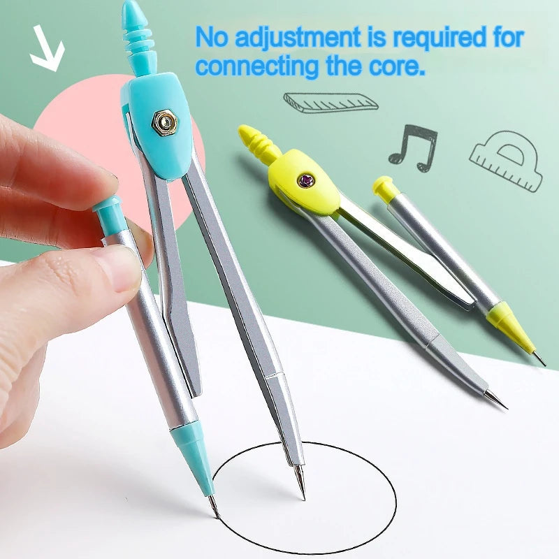 7Pcs/Set Student Compass