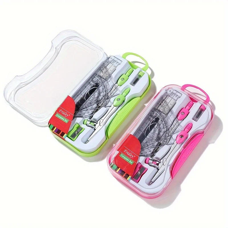 10pcs Student Geometry Kit