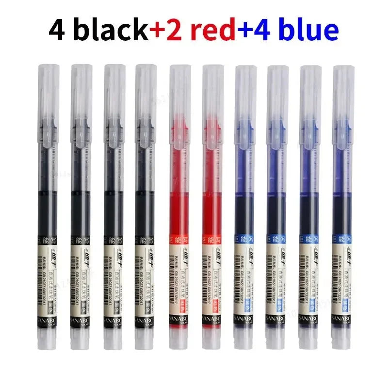 10Pcs High Quality Needle Type Gel Pens.