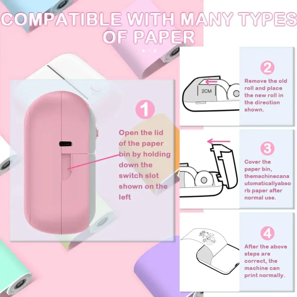 Mini Thermal Printer