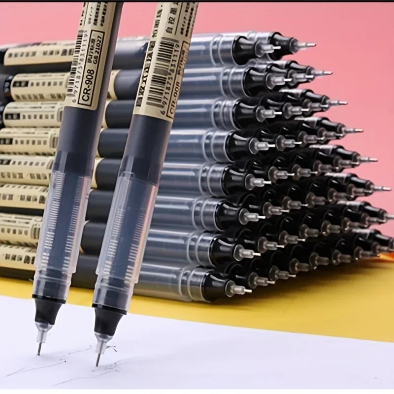 10Pcs High Quality Needle Type Gel Pens.