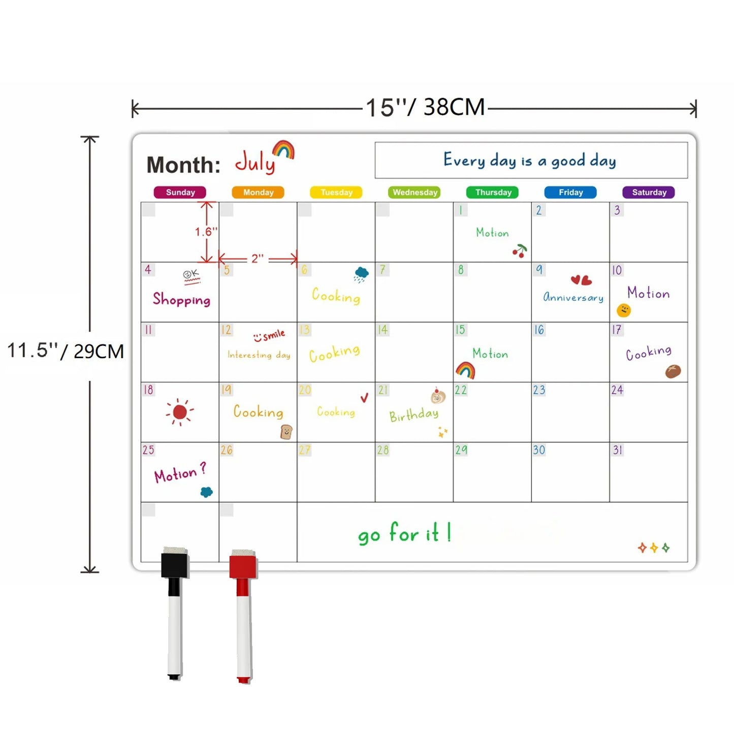Magnetic Calendar