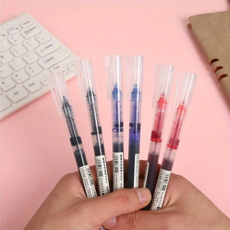 10Pcs High Quality Needle Type Gel Pens.