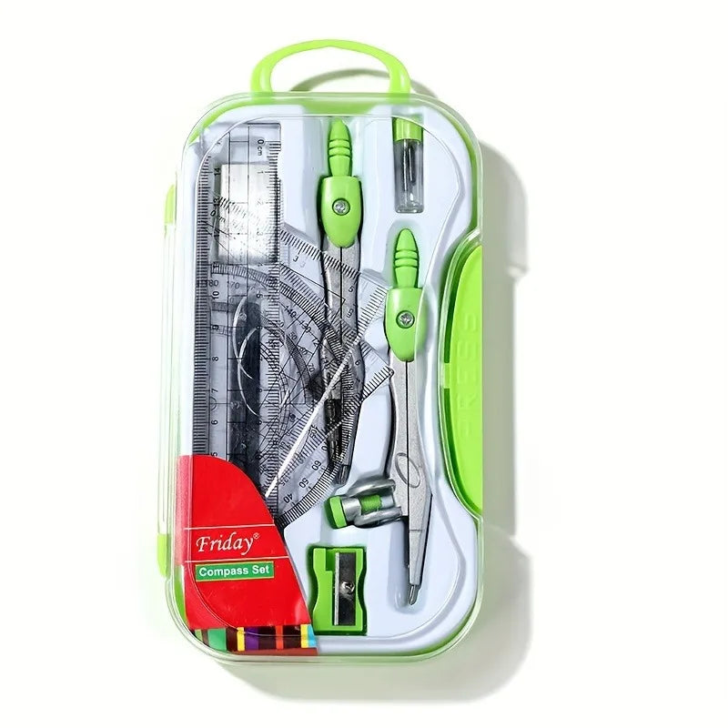 10pcs Student Geometry Kit