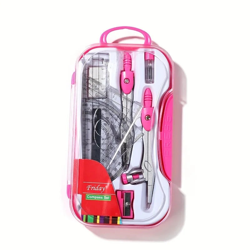 10pcs Student Geometry Kit