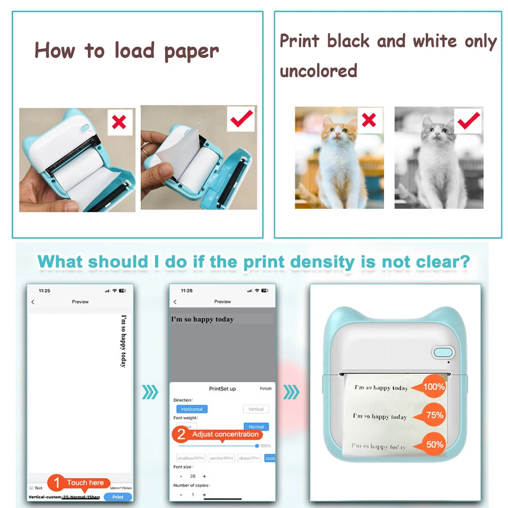 Mini Thermal Printer