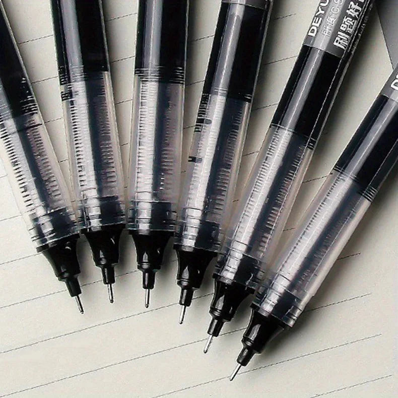 10Pcs High Quality Needle Type Gel Pens.
