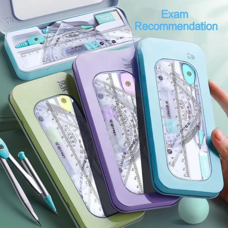 7Pcs/Set Student Compass