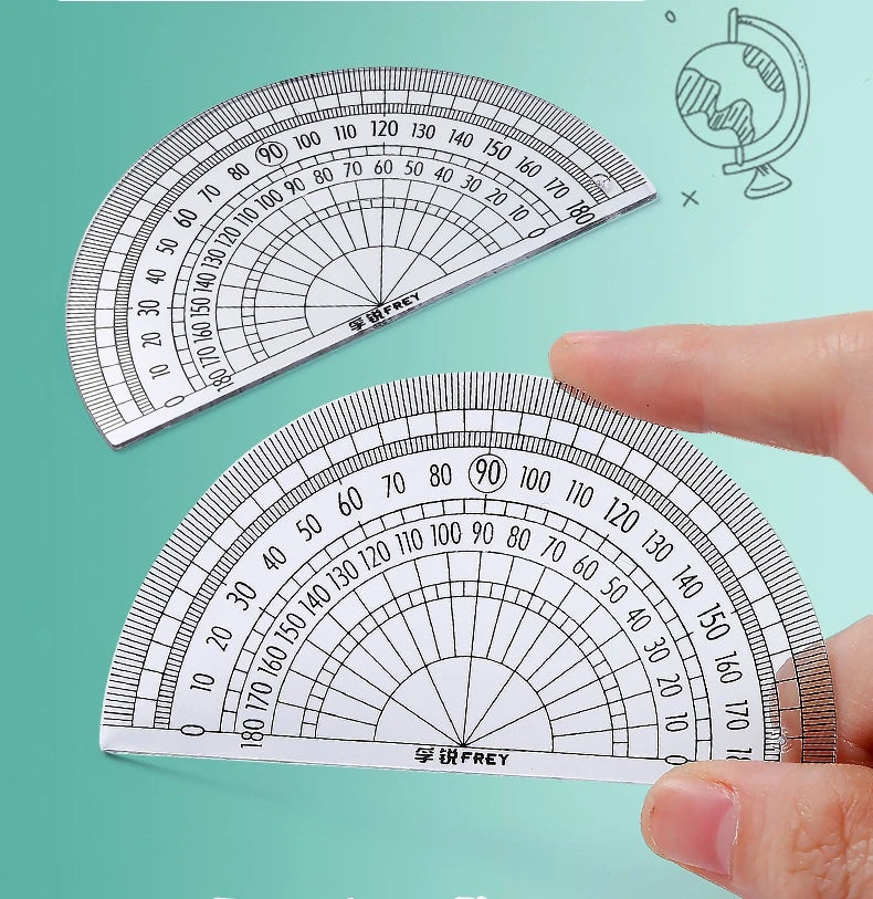 7Pcs/Set Student Compass
